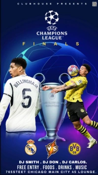 event flyers Instagram Story template