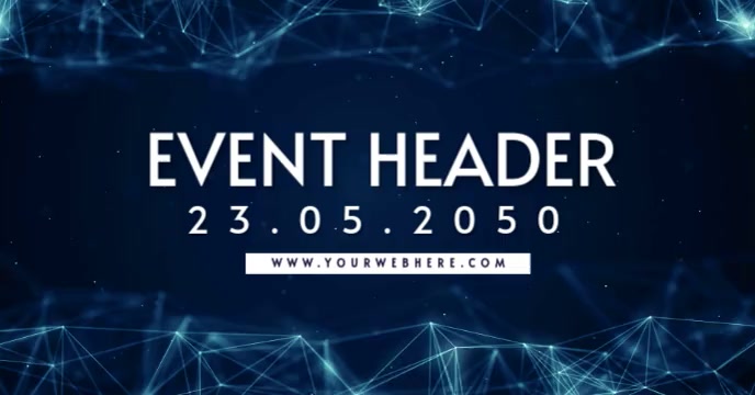 Plantilla de event header | PosterMyWall