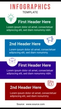 Event Infographics Template Instagram Reel
