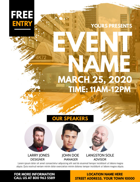 EVENT NAME | PosterMyWall