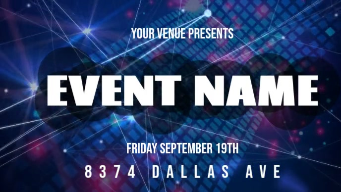 Event name Template | PosterMyWall