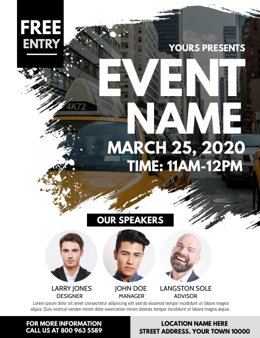 EVENT NAME Template | PosterMyWall