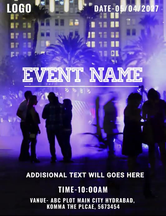 Event name Template | PosterMyWall