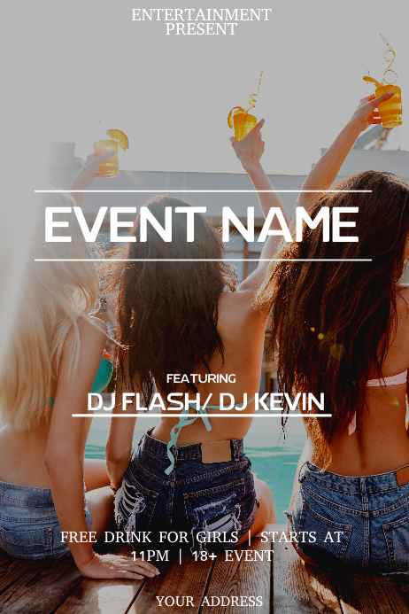 Event name flyer template | PosterMyWall