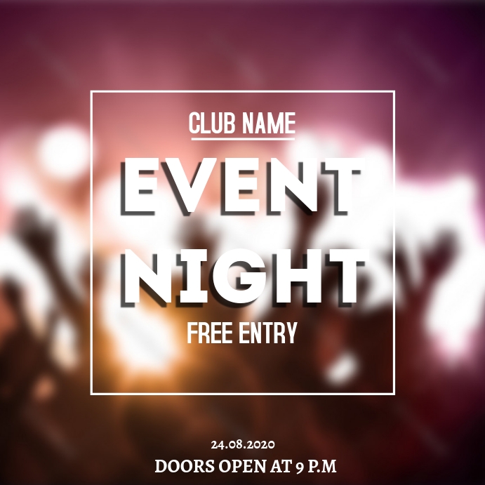 Event night Template | PosterMyWall