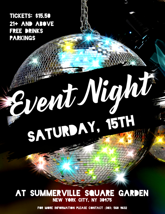 Event Night Flyer Template | PosterMyWall