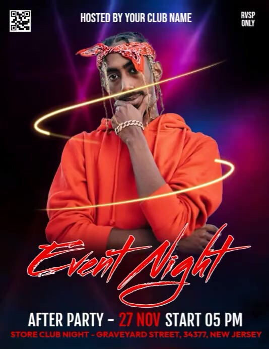 Event Night Party Video Template PosterMyWall