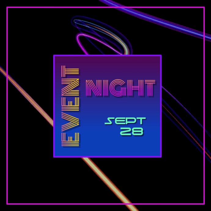 Event Night Video Template PosterMyWall