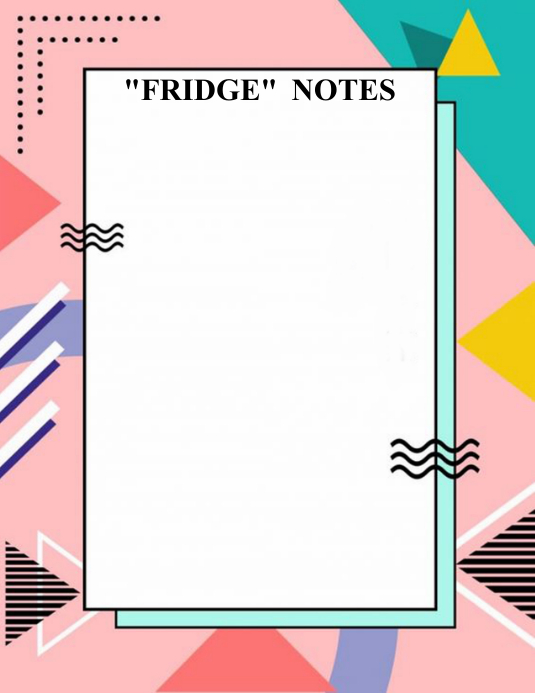 event note Template | PosterMyWall