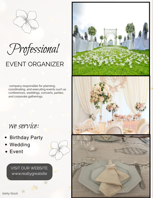 Event Organizer Template | PosterMyWall