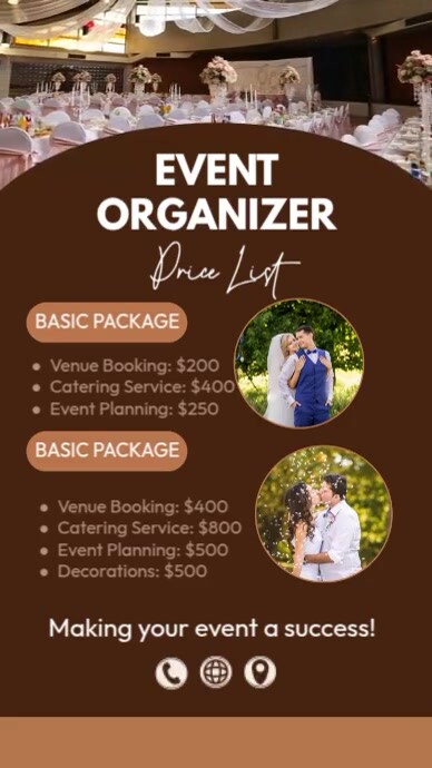 Event Organizer Template | PosterMyWall