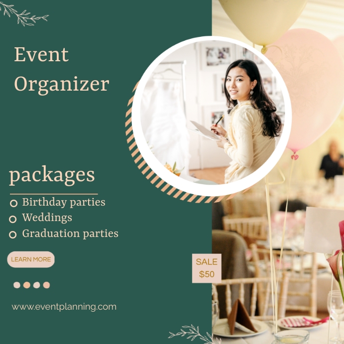 event organizer flyer template | PosterMyWall