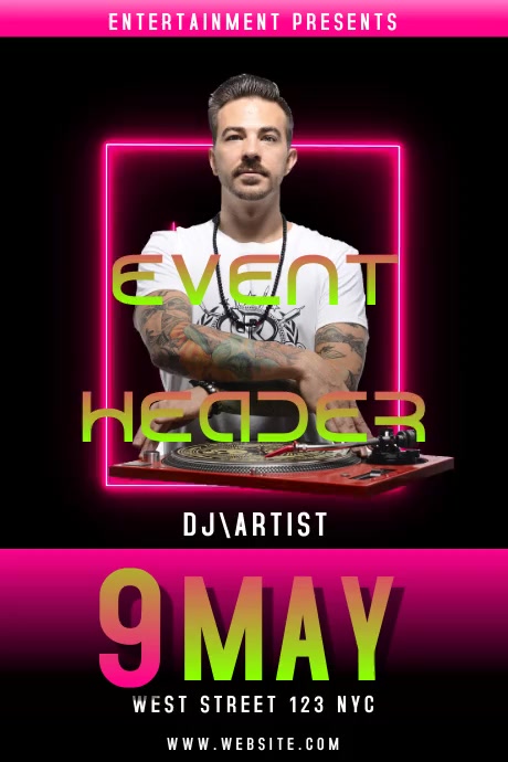 EVENT POSTER/AD/FLYER template