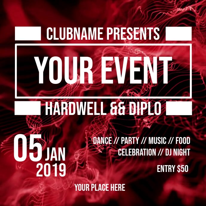 event poster Template PosterMyWall