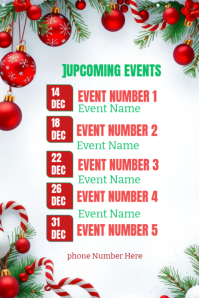 event poster Pinterest Graphic template