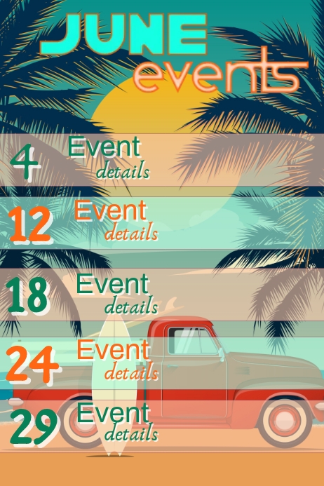 EVENT POSTER TEMPALTE.R Template | PosterMyWall