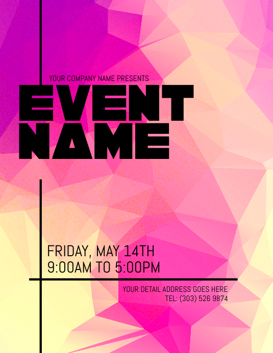 Event Flyer Template PosterMyWall
