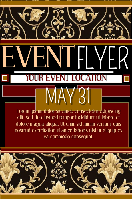 Copy of event flyer | PosterMyWall