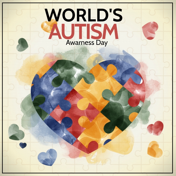 Event poster template,Campaign poster, Autism flyers PosterMyWall