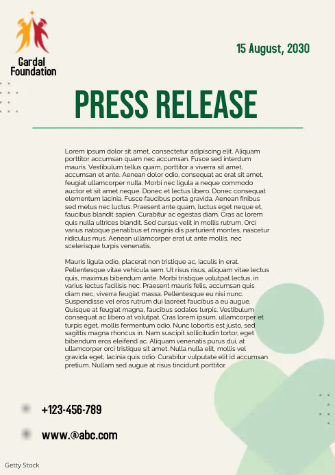 Event press conference Template | PosterMyWall