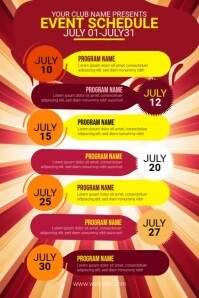 Upcoming Event Banner Template | PosterMyWall