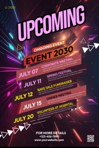 Event Schedule Tumblr 图片 template