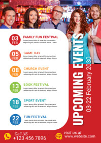 Event List Design event schedule design Template | PosterMyWall