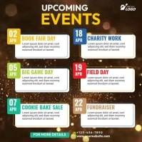 Event Schedule Instagram Video template