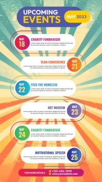Event Schedule Template Instagram Story