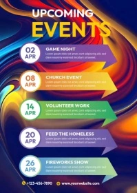 Event Schedule Video Template A6