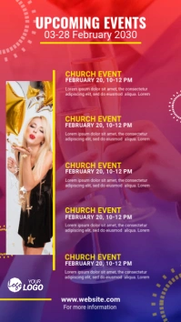 Event Schedule WhatsApp Status template