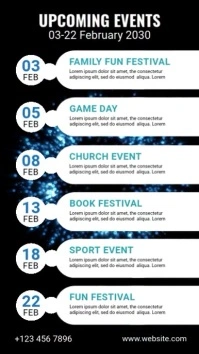 Event Schedule WhatsApp Status template