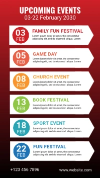 Event Schedule WhatsApp Status template