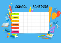 School Template PosterMyWall