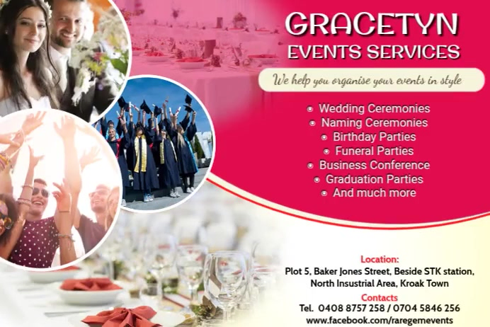 Event Services ad Template | PosterMyWall