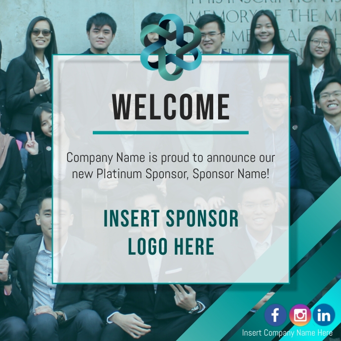 Event Sponsor Announcement Template Event Sponsor Announcement Template