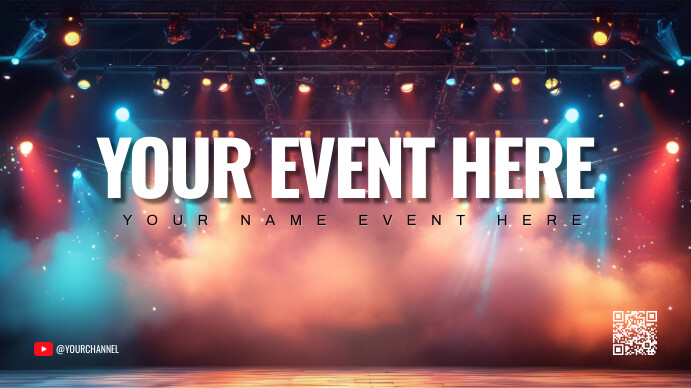 Event Template youtube thumbnail YouTube-Miniaturansicht
