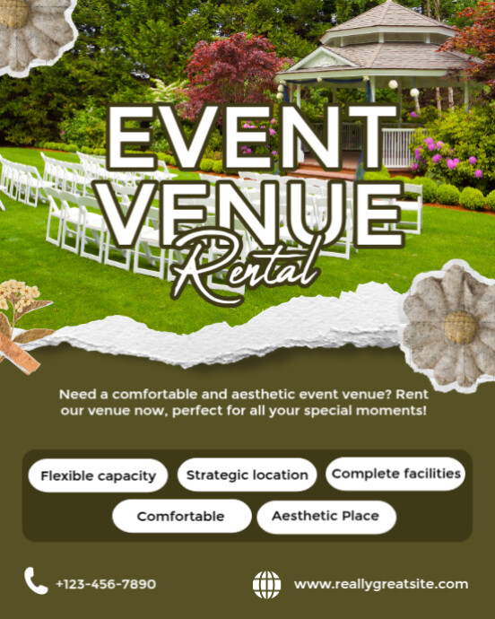 Plantilla de event venue rental instagram post | PosterMyWall