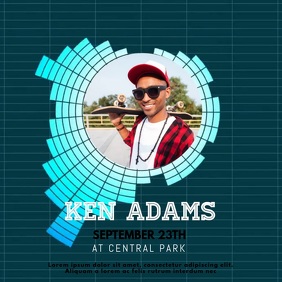 Event Singer Video advertising instagram template | PosterMyWall