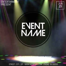 EVENT FLYER VIDEO TEMPLATE | PosterMyWall