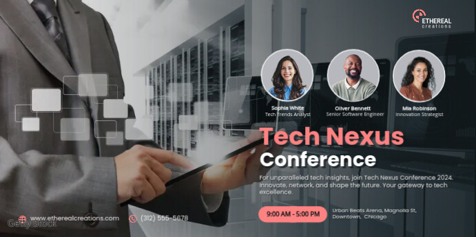 Eventbrite Banner Corporate Template | PosterMyWall