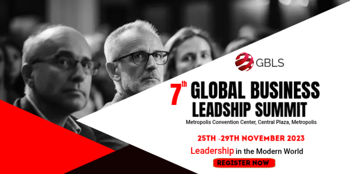 Global Business Leadership Summit Template | PosterMyWall