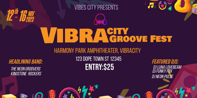 Eventbrite Banner Template | PosterMyWall