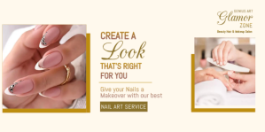 Branco Nail Art Service Eventbrite-banner Template