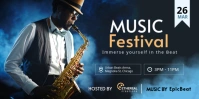 Eventbrite Banner Music Festival template