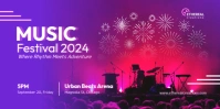 Eventbrite Banner Music Festival template
