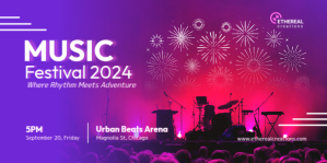 Eventbrite Banner Music Festival template