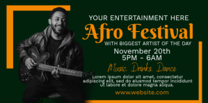 Eventbrite Festival Banner template