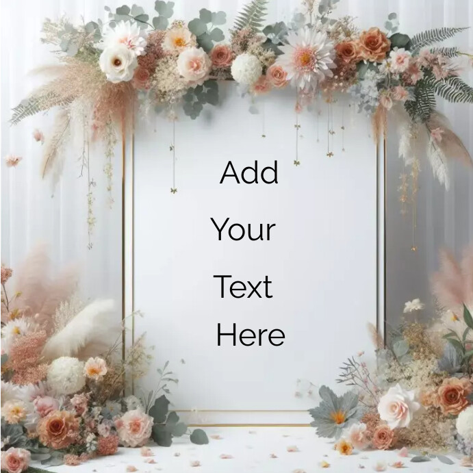 Events backdrops Instagram Post template