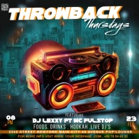 events flyers Square (1:1) template